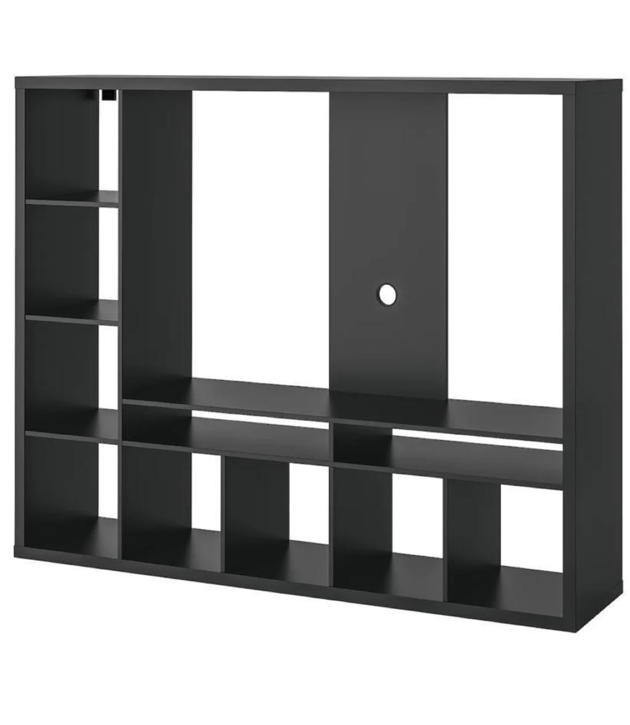 IKEA Lappland Black-Brown Entertainment Centre