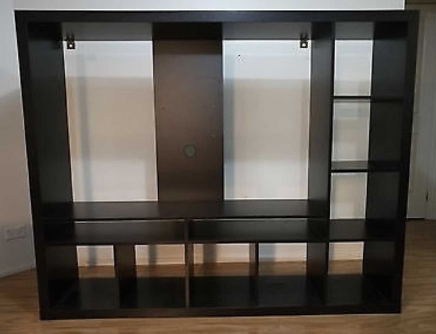 IKEA Lappland Black-Brown Entertainment Centre - photo 4
