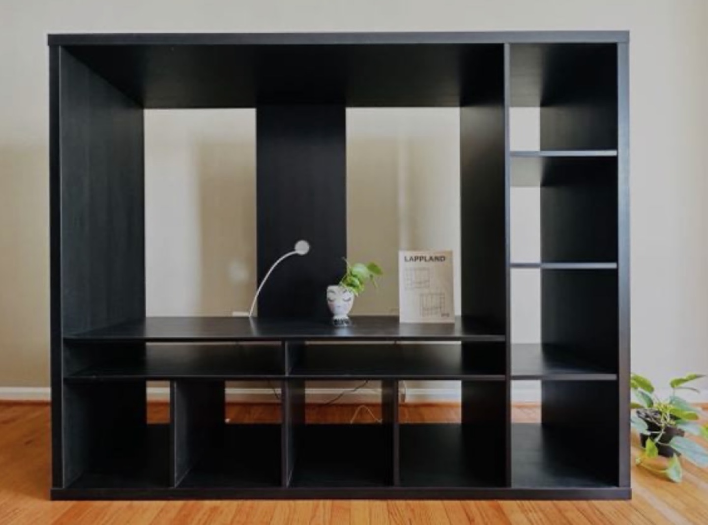 IKEA Lappland Black-Brown Entertainment Centre - photo 3