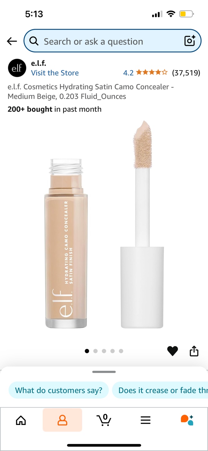 e.l.f. Cosmetics Hydrating Camo Concealer - Medium Beige