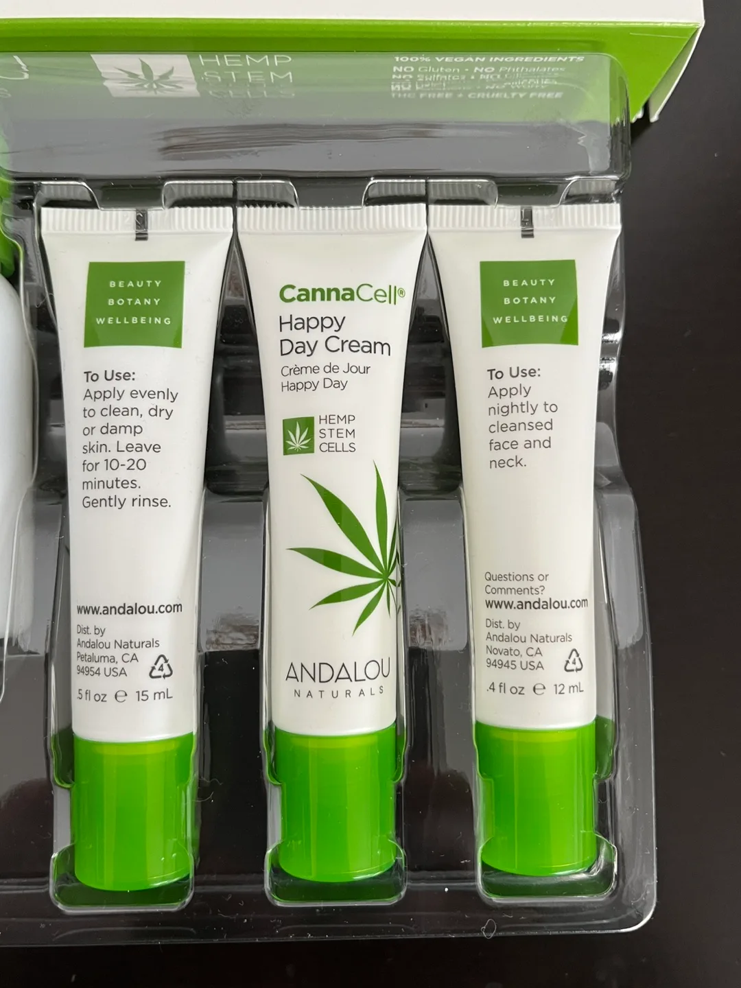 Andalou Naturals CannaCell Botanical Skin Care Get Started Kit image indicator(5)