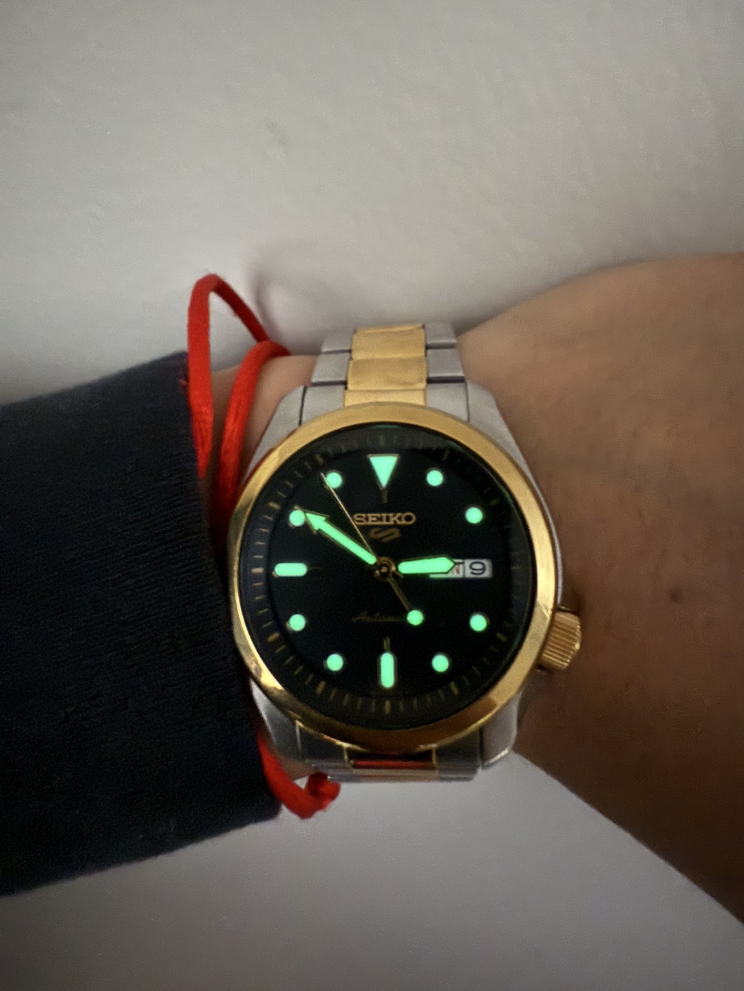 Seiko Automatic Watch - Two-Tone Stainless Steel Bracelet - photo 5