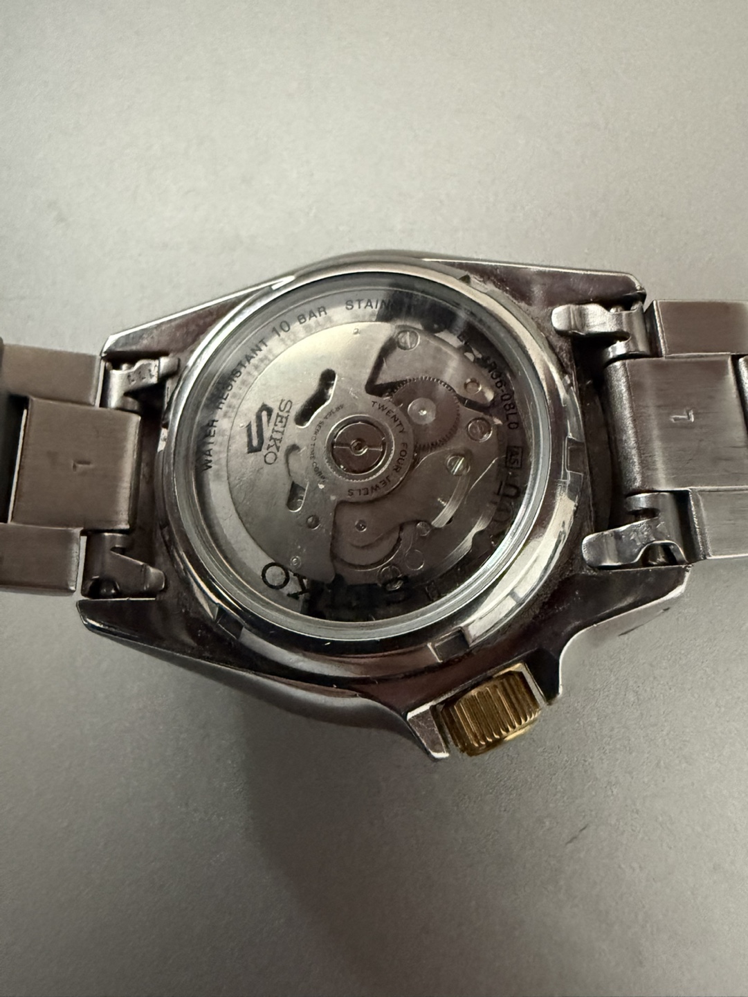 Seiko Automatic Watch - Two-Tone Stainless Steel Bracelet - photo 4