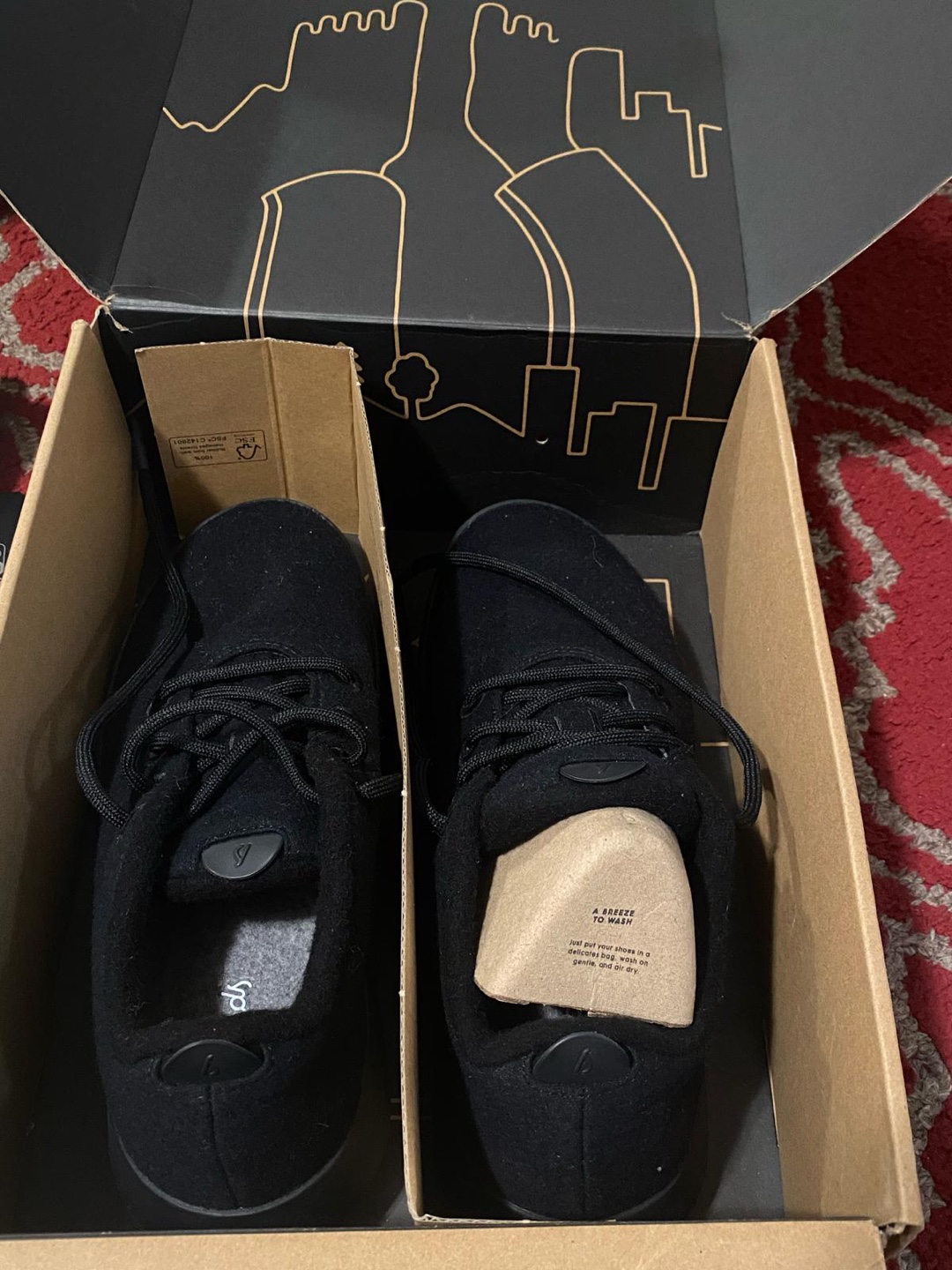 Allbirds Wool Runners - Black - Size 40 - photo 2