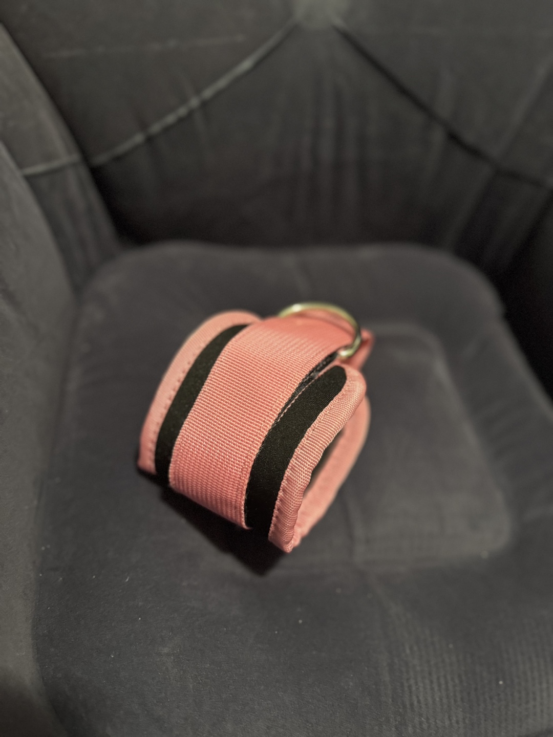 Pink Ankle Weights Straps for Fitness Exercise