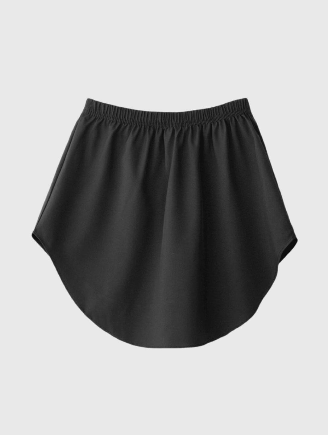 Black High-Low Button Extender Skirt - photo 2