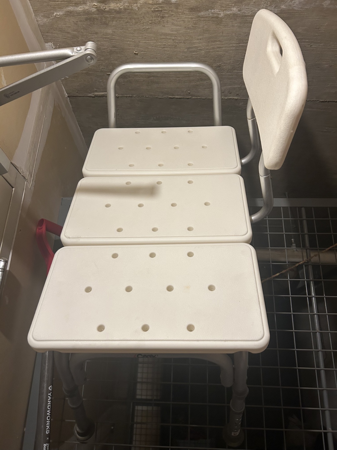 Three-seat shower chair with backrest - photo 2