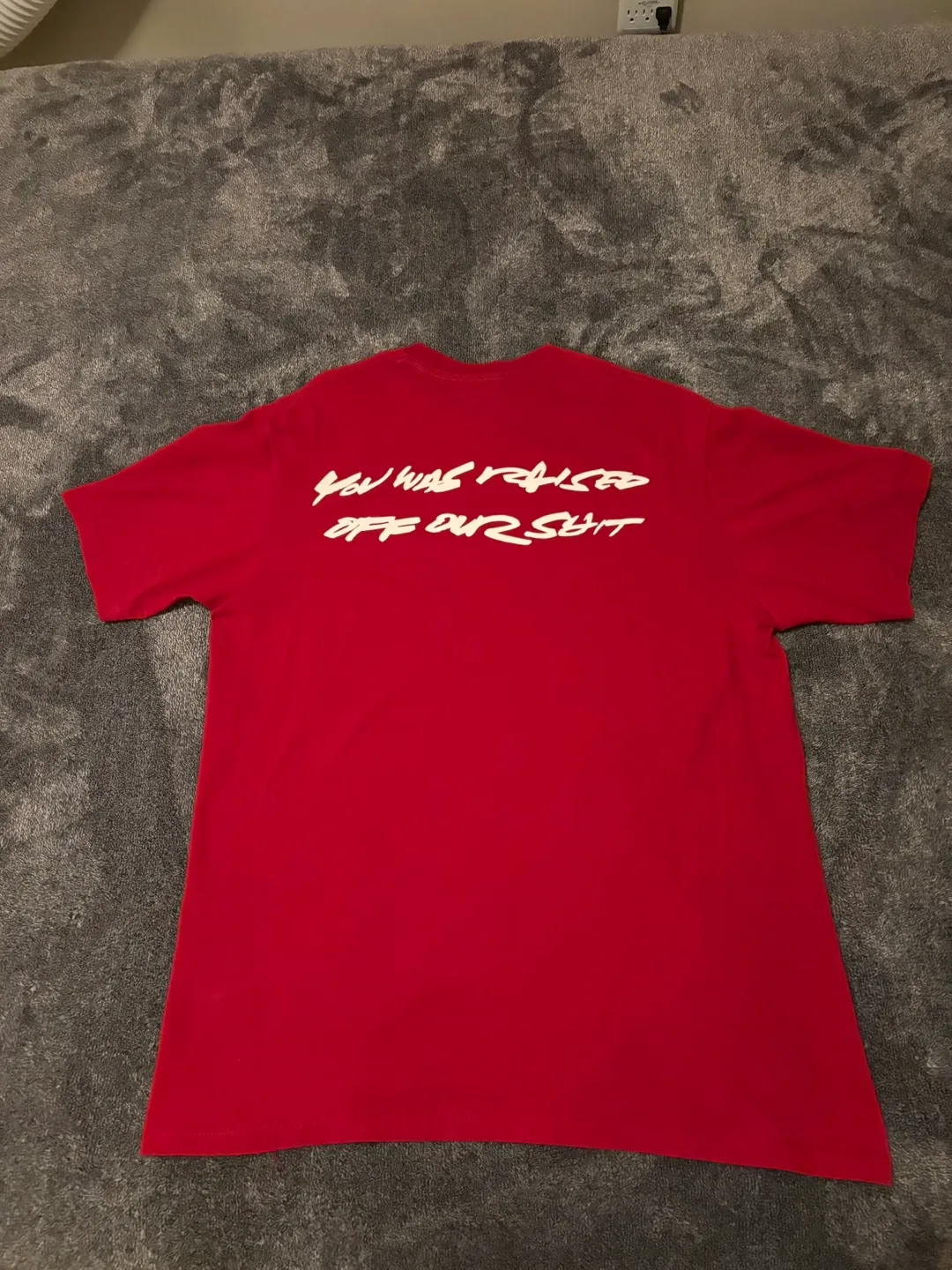 Supreme Futura Box Logo T-Shirt (Red) 2024 image indicator(3)
