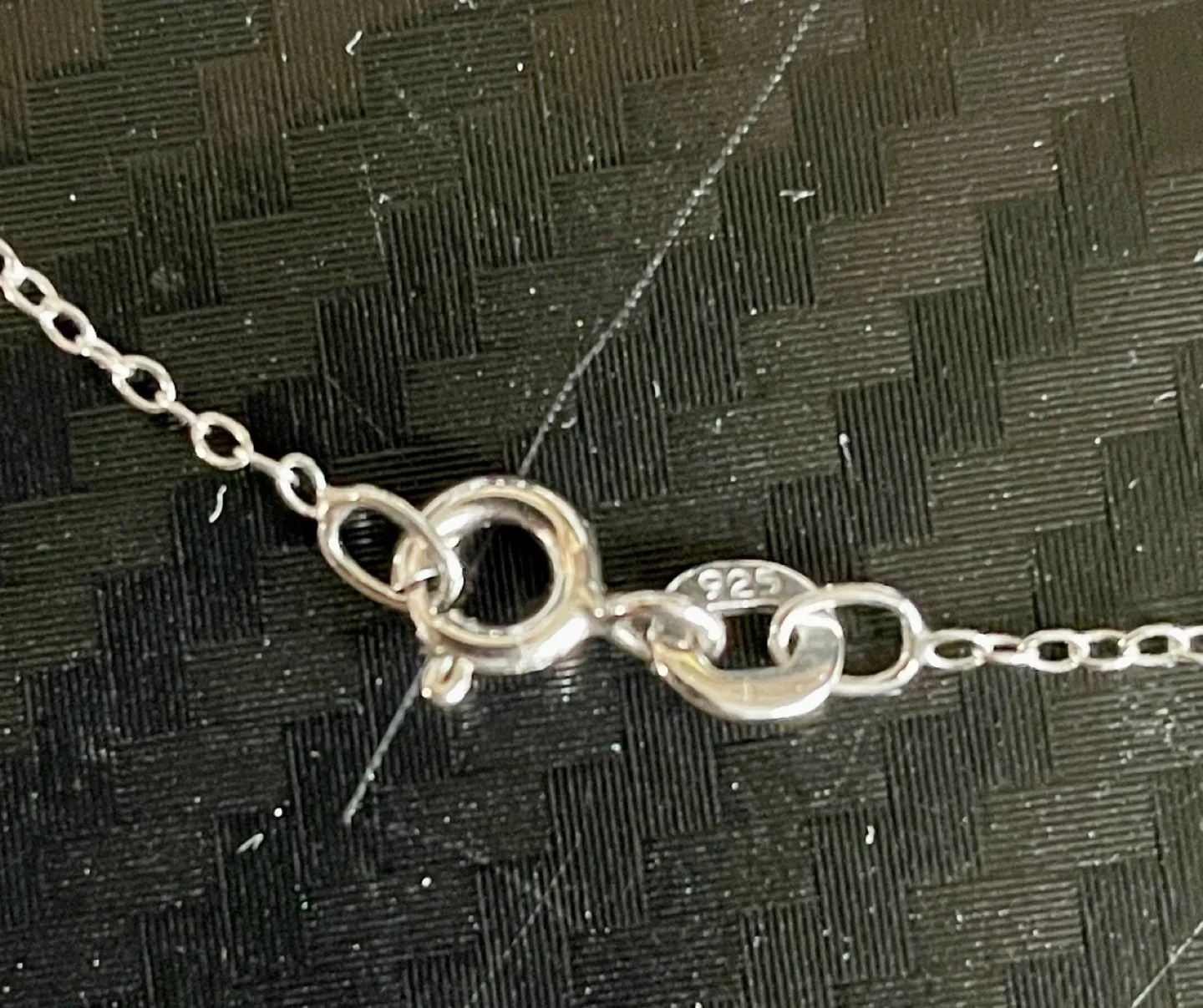 Sterling Silver Dolphin Charm Necklace image indicator(4)