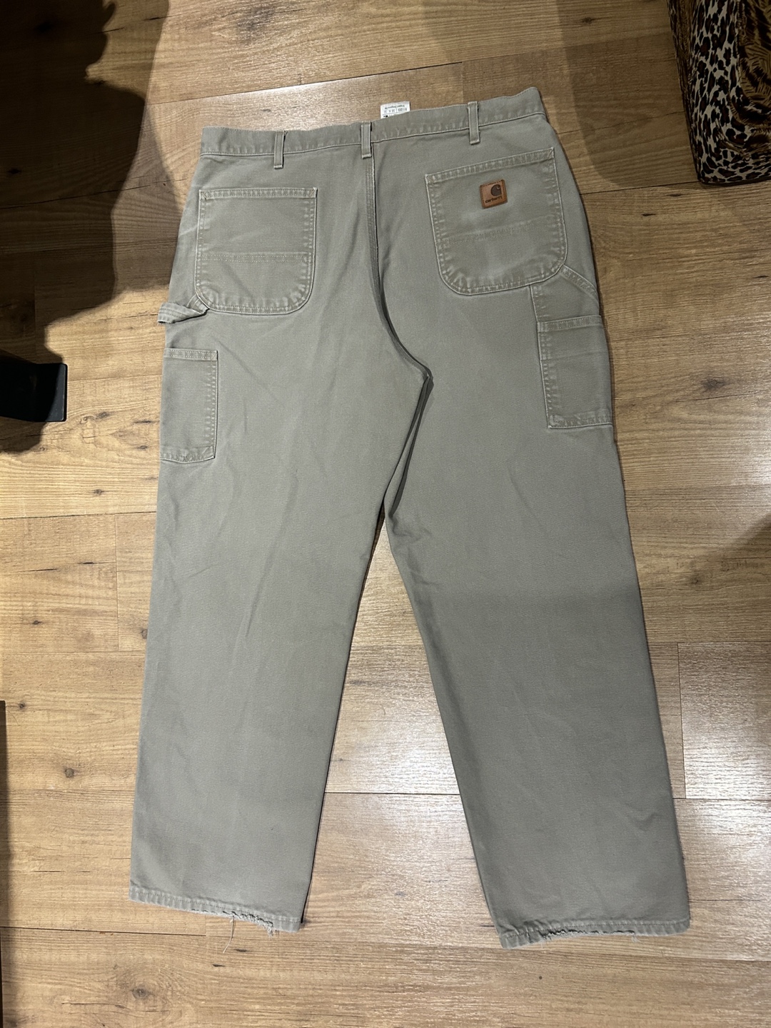 Carhartt Men's Original Dungaree Fit Work Pants - Size 38x32 - photo 3
