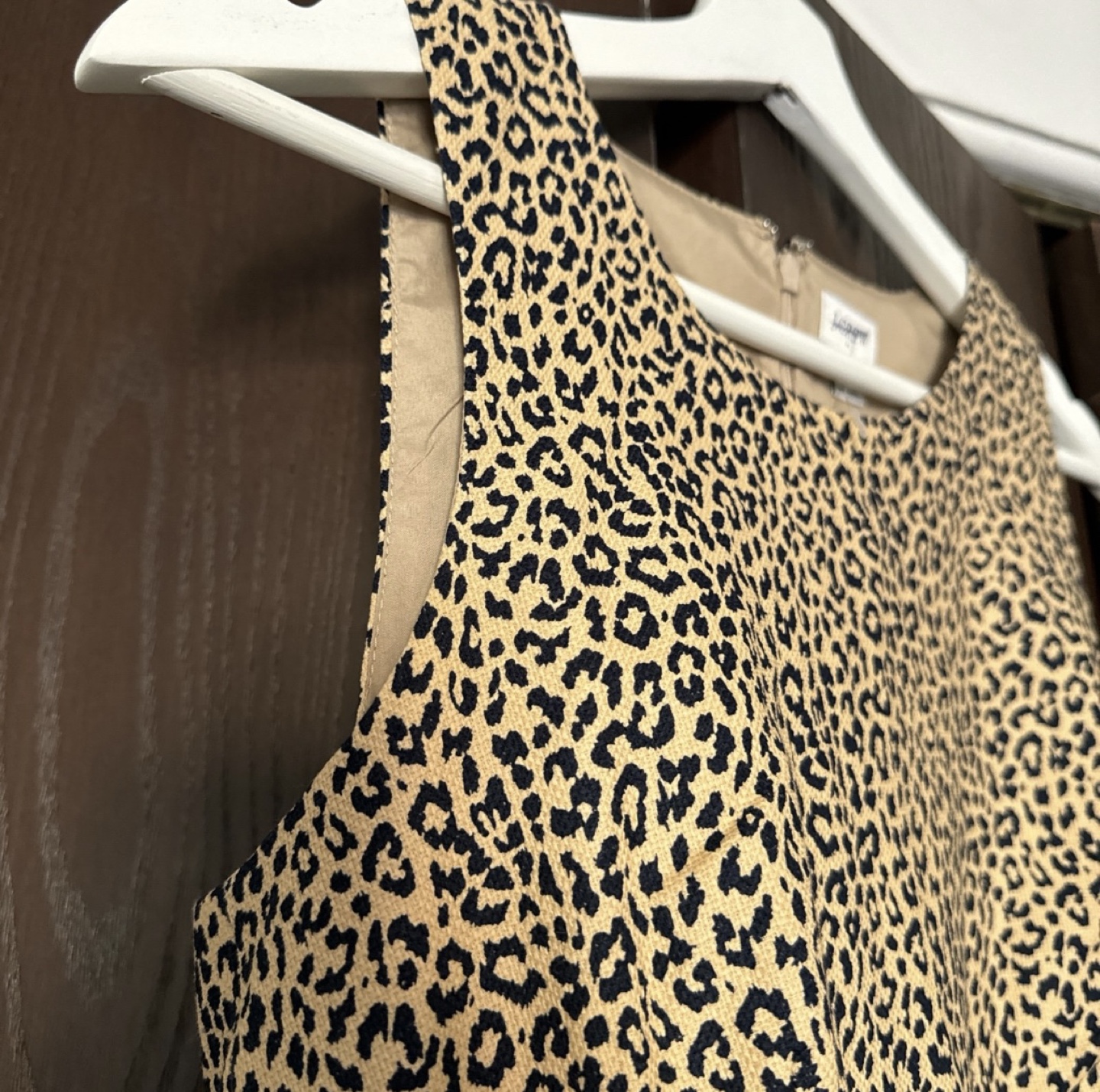 J.Crew Leopard Print Sleeveless Shift Dress - photo 4