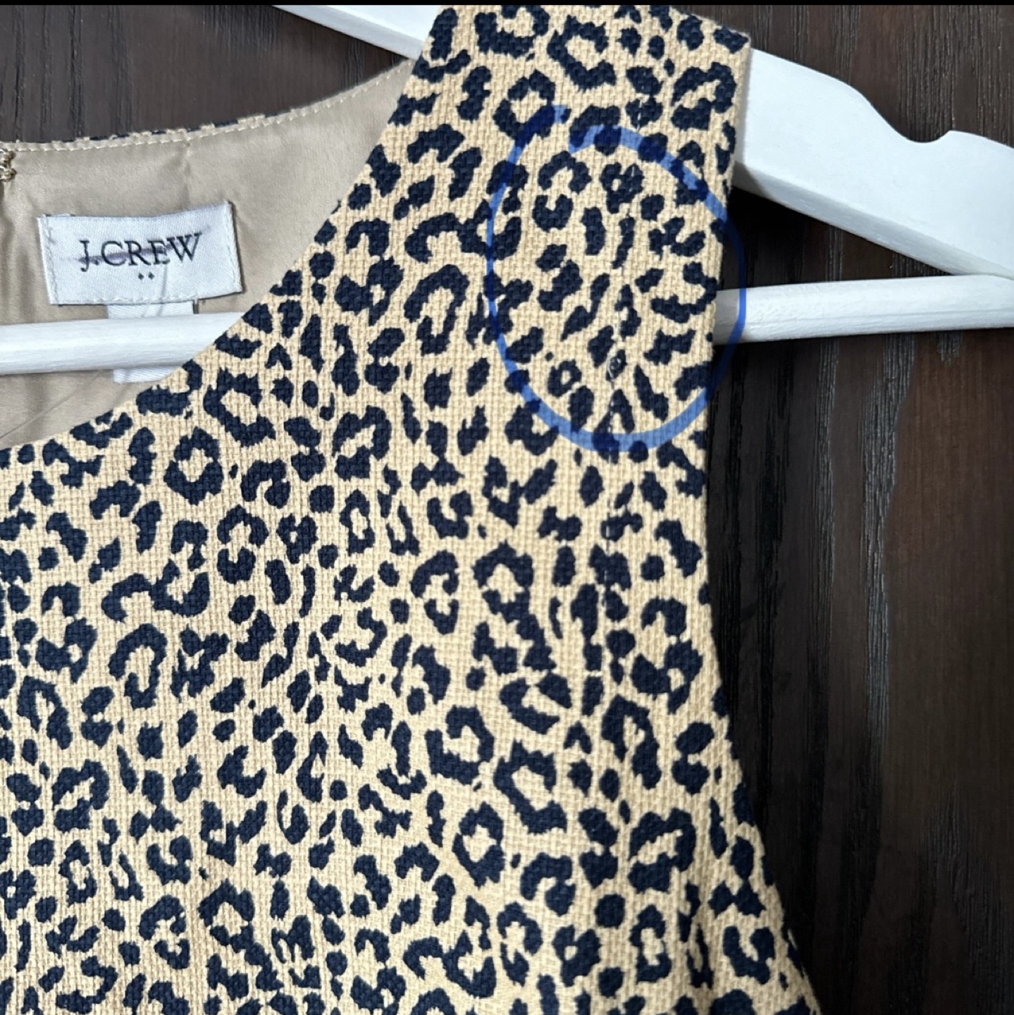 J.Crew Leopard Print Sleeveless Shift Dress - photo 3