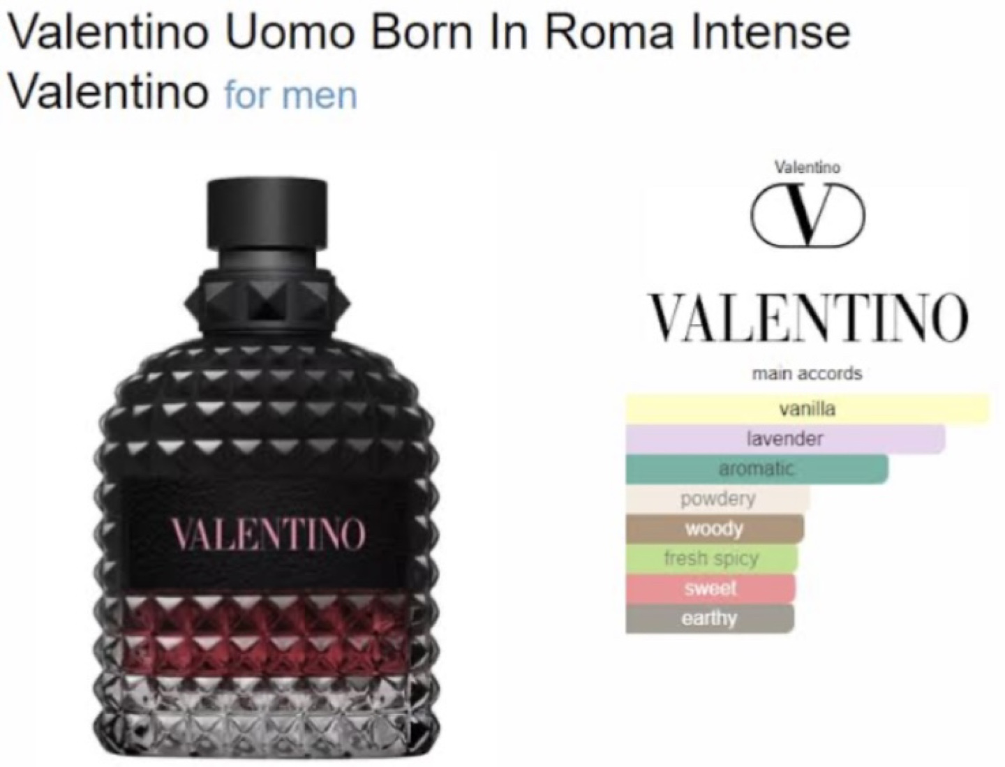 Valentino Uomo Born in Roma Intense Eau de Parfum 100ml - photo 3