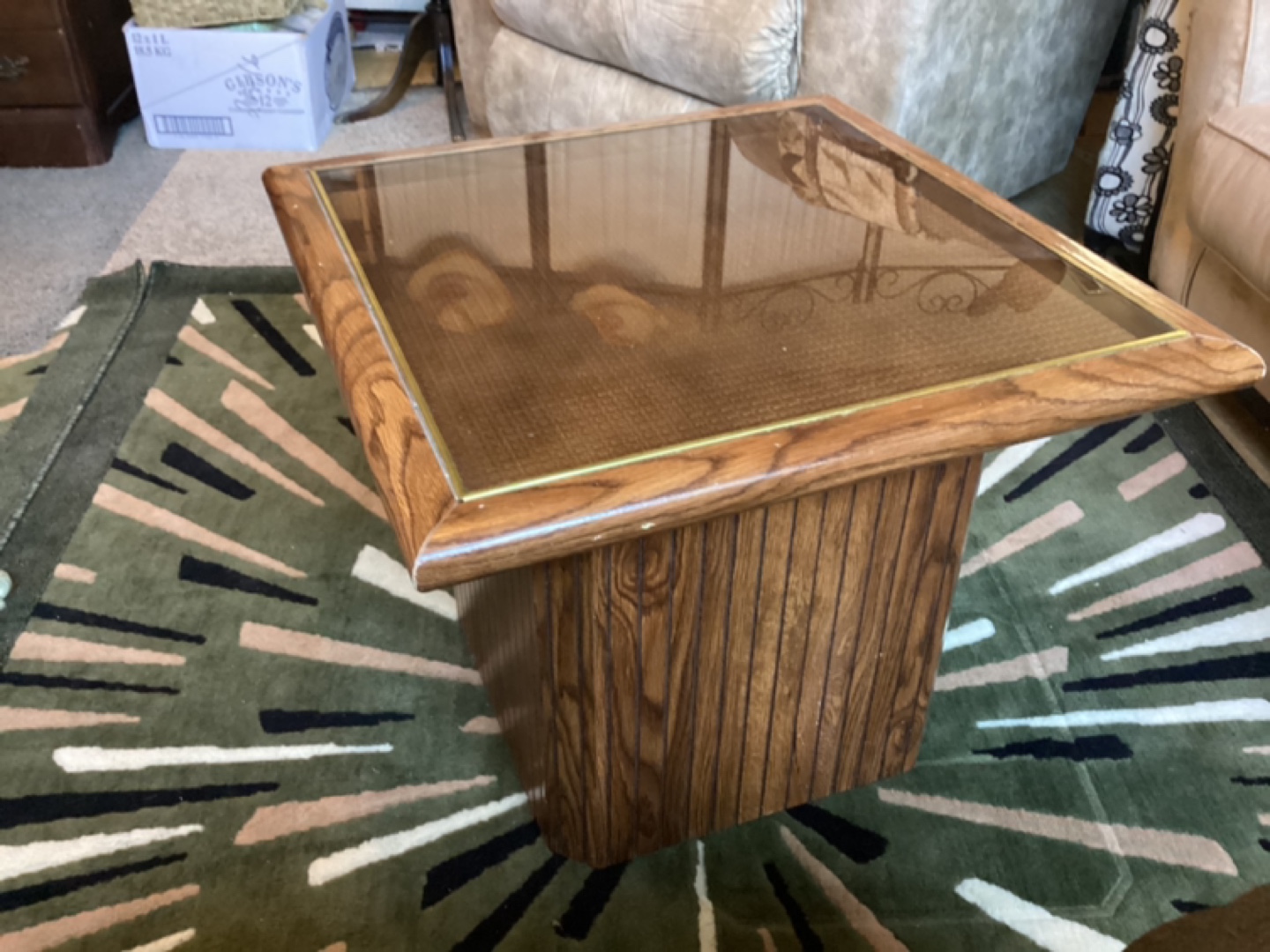 Vintage end table - photo 2