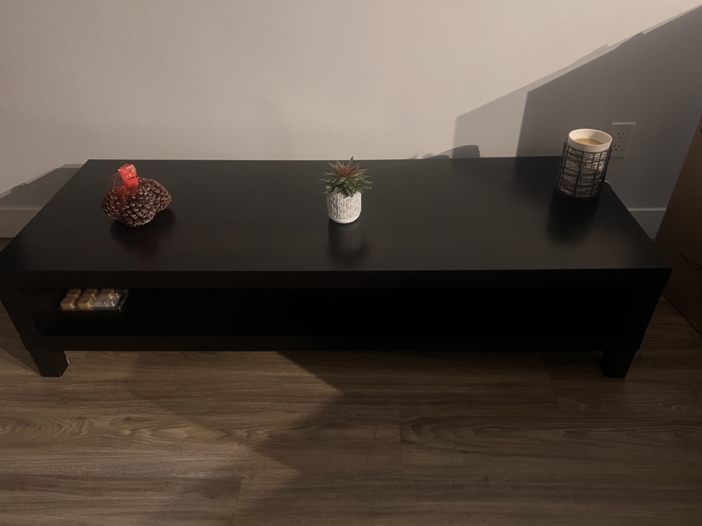 Black Low-Profile Coffee Table - photo 2