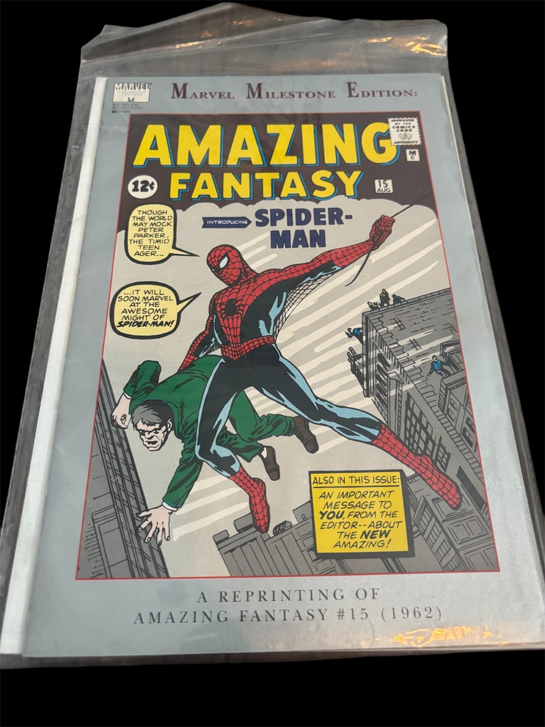 Marvel Milestone Edition: Amazing Fantasy #15 (1962) Reprint