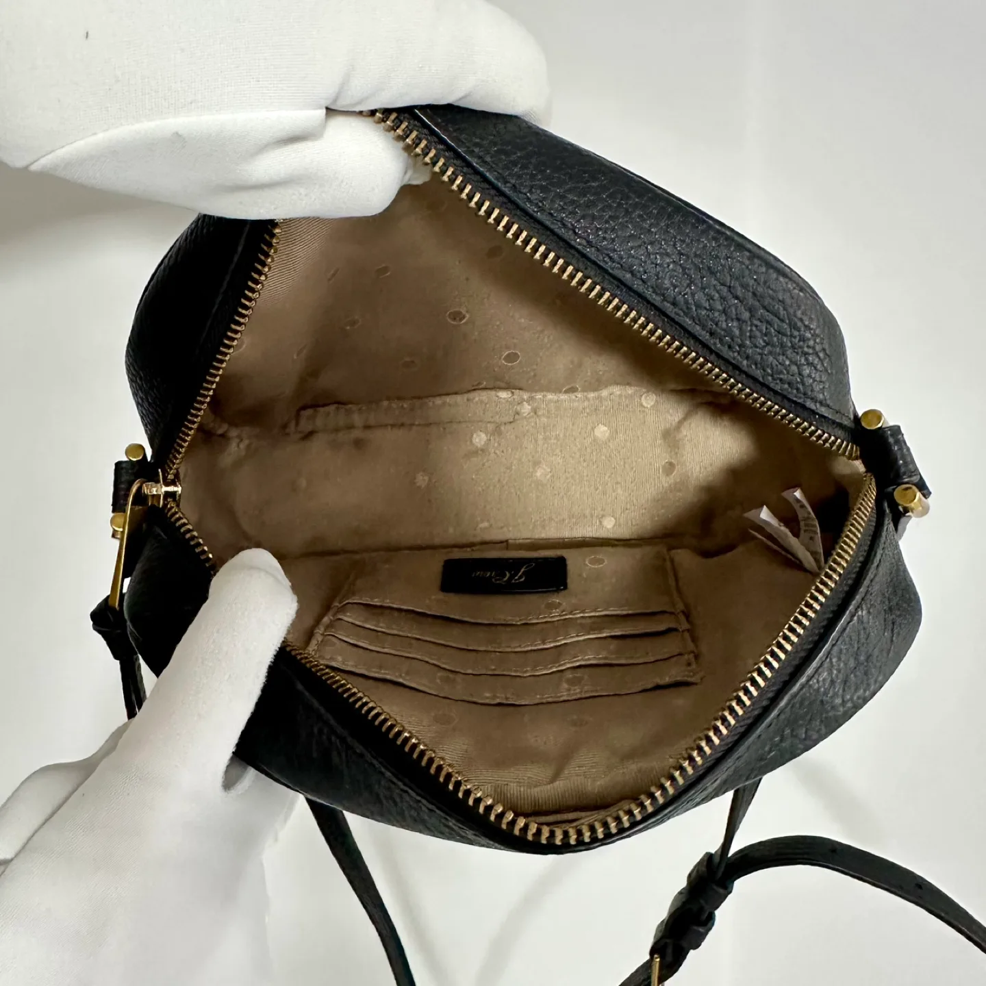 J Crew Devon Camera Bag Leopard Cow Hair Leather Crossbody Bag image indicator(6)