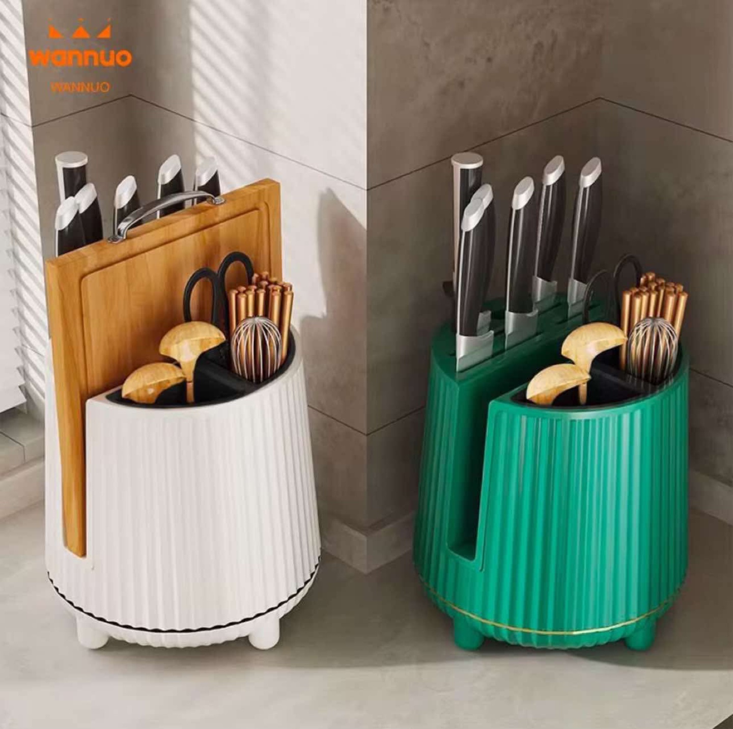 Corner Kitchen Utensil Organizer