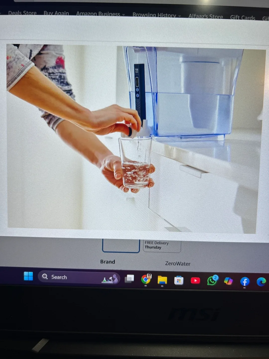 ZeroWater 23-Cup Water Filter Dispenser with 5-Stage Filtration image indicator(6)