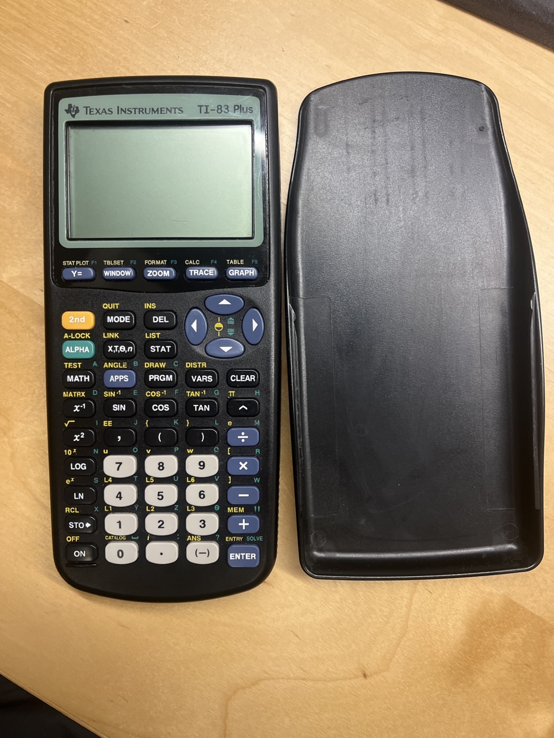 Texas Instruments TI-83 Plus Graphing Calculator with Case