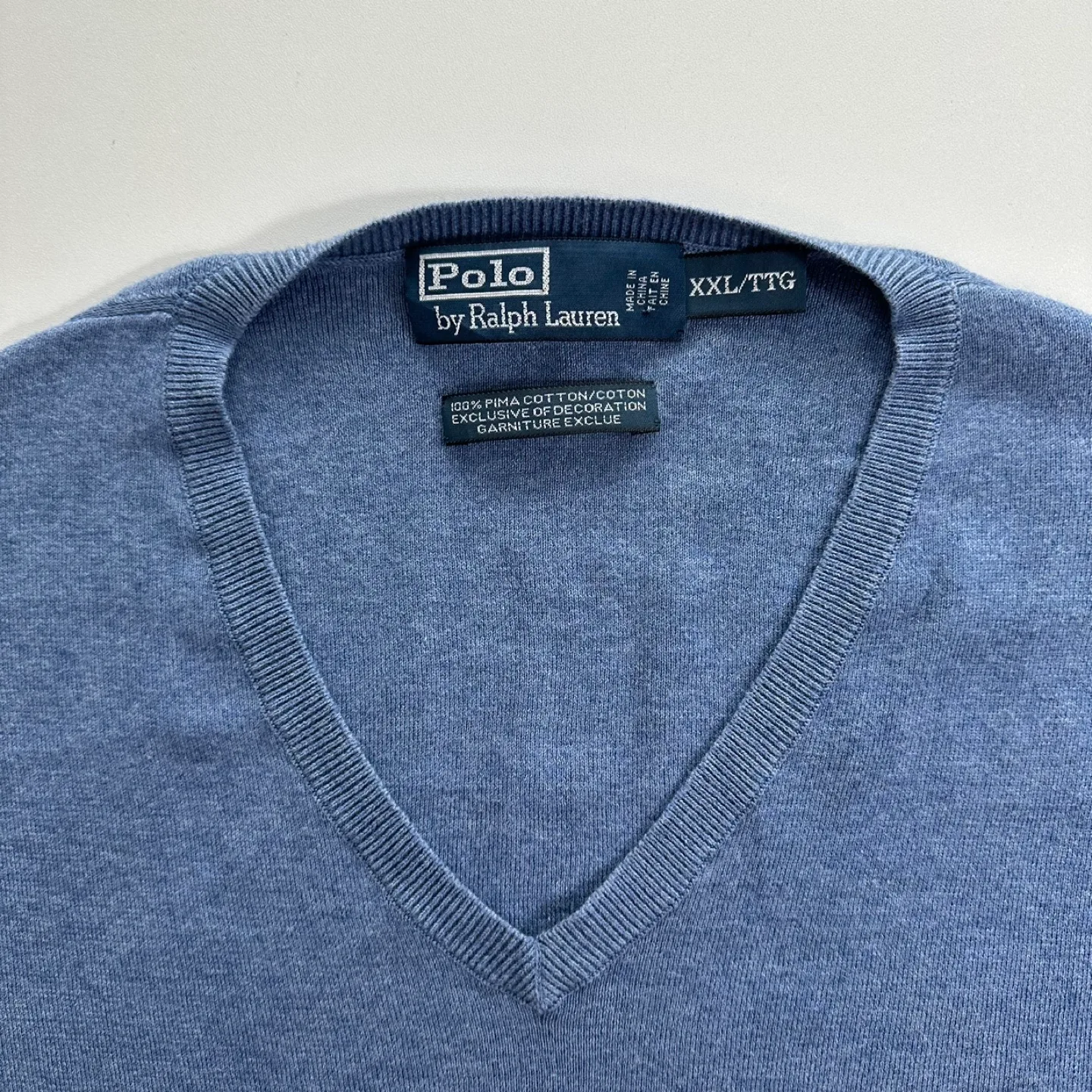 Polo by Ralph Lauren Men's V-Neck Sweater - XXL image indicator(5)