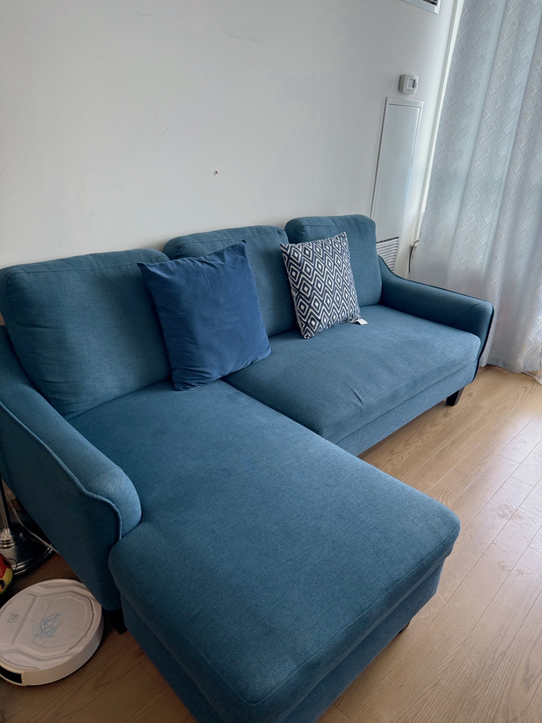 Move out sale Teal Sectional Sofa