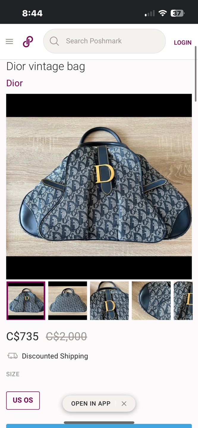 Vintage Dior handbag - photo 5