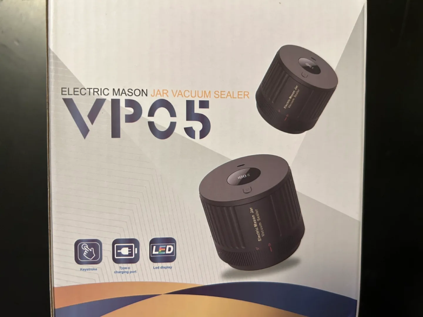 Brand New #1 best seller Electric Jar Vacuum Sealer - White image indicator(3)