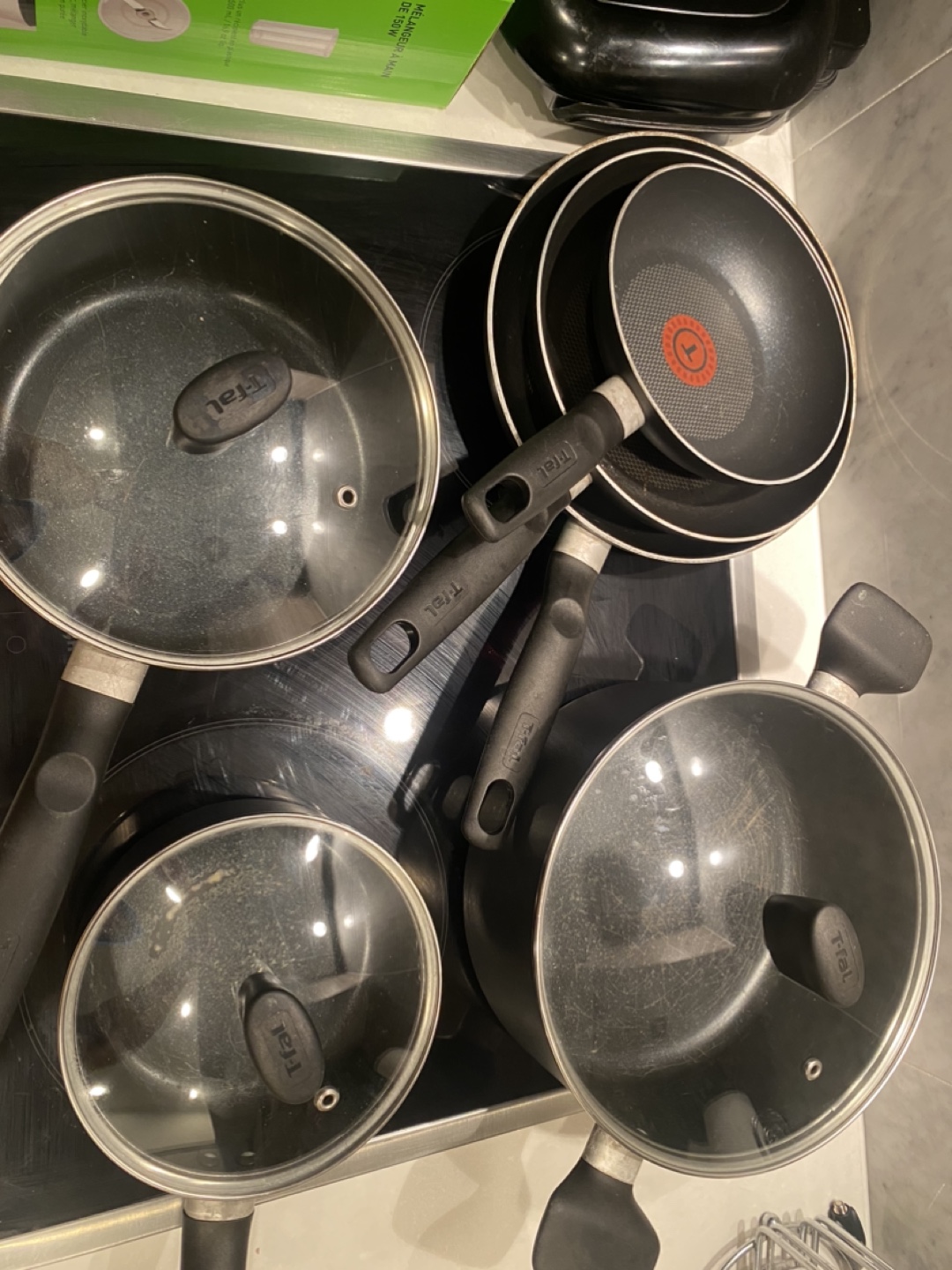 Tefal Cookware Set & Cast Iron Skillet - photo 2