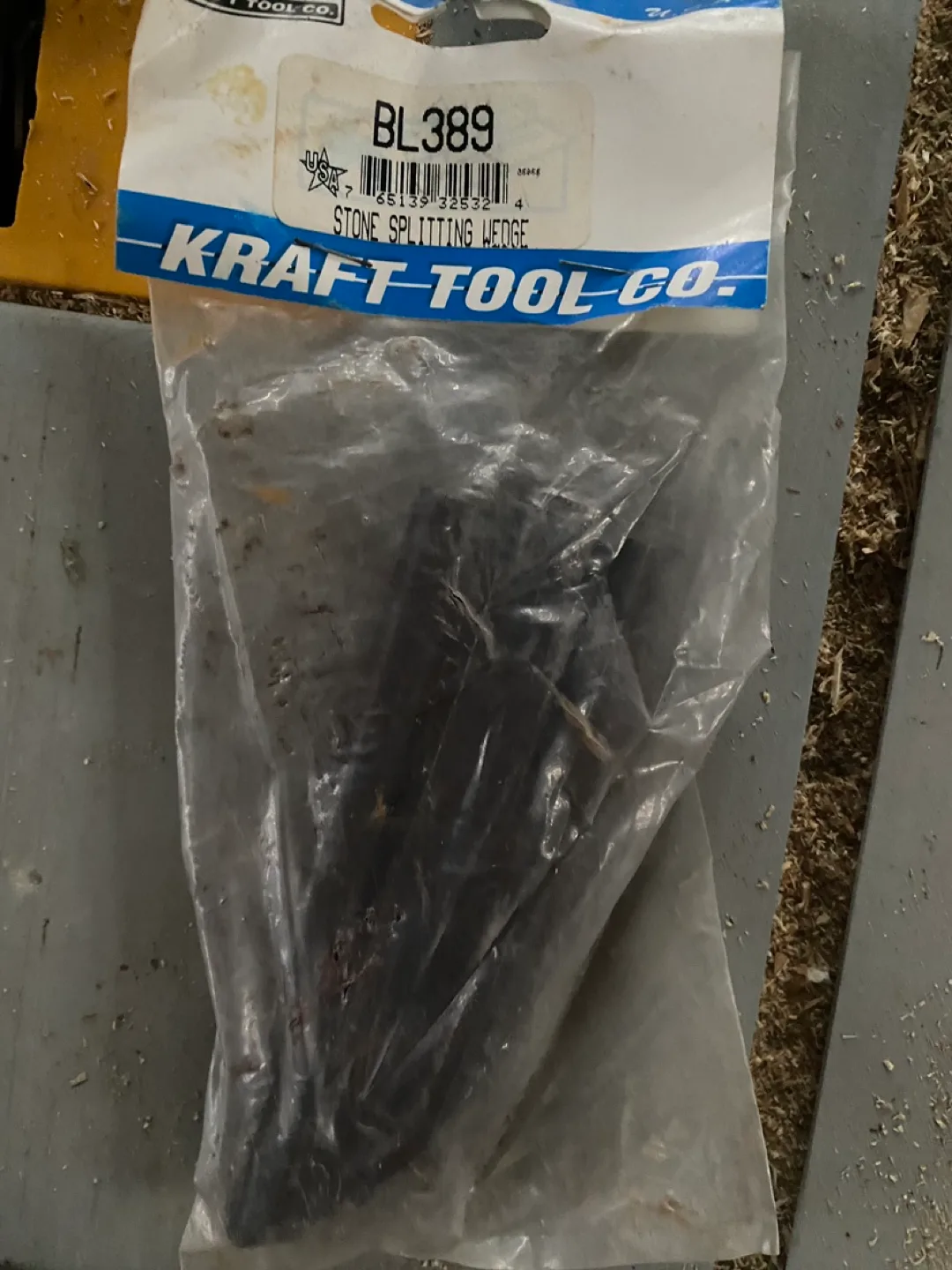 Kraft Tool Co. Stone Splitting Wedge BL389 image indicator(2)