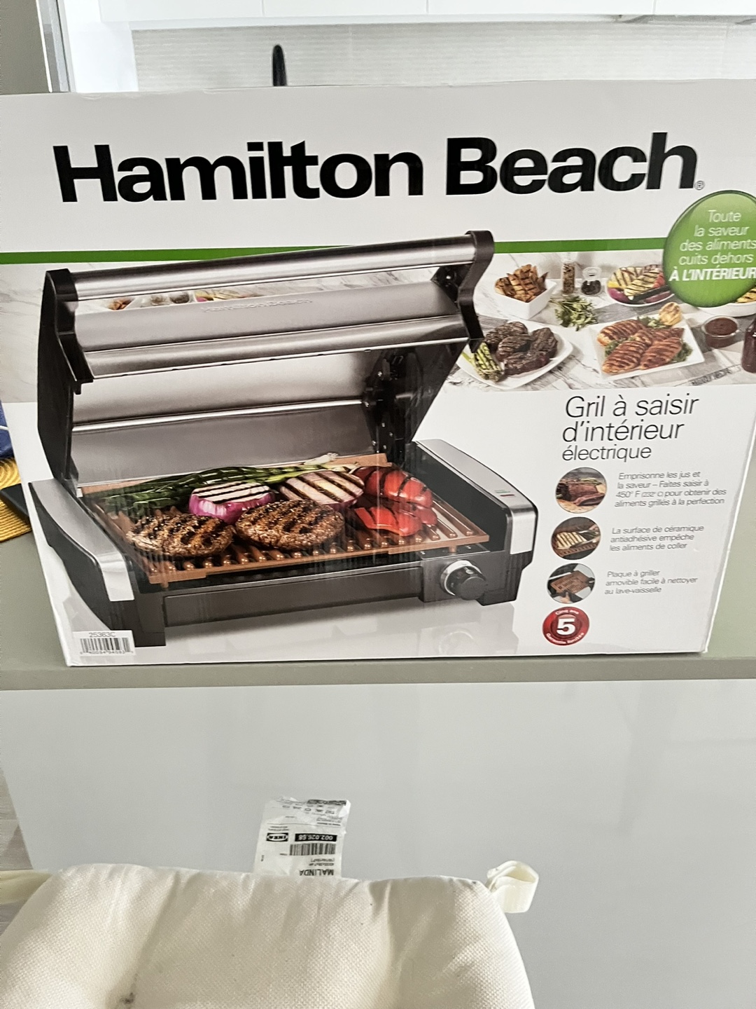 Hamilton Beach Electric Indoor Grill