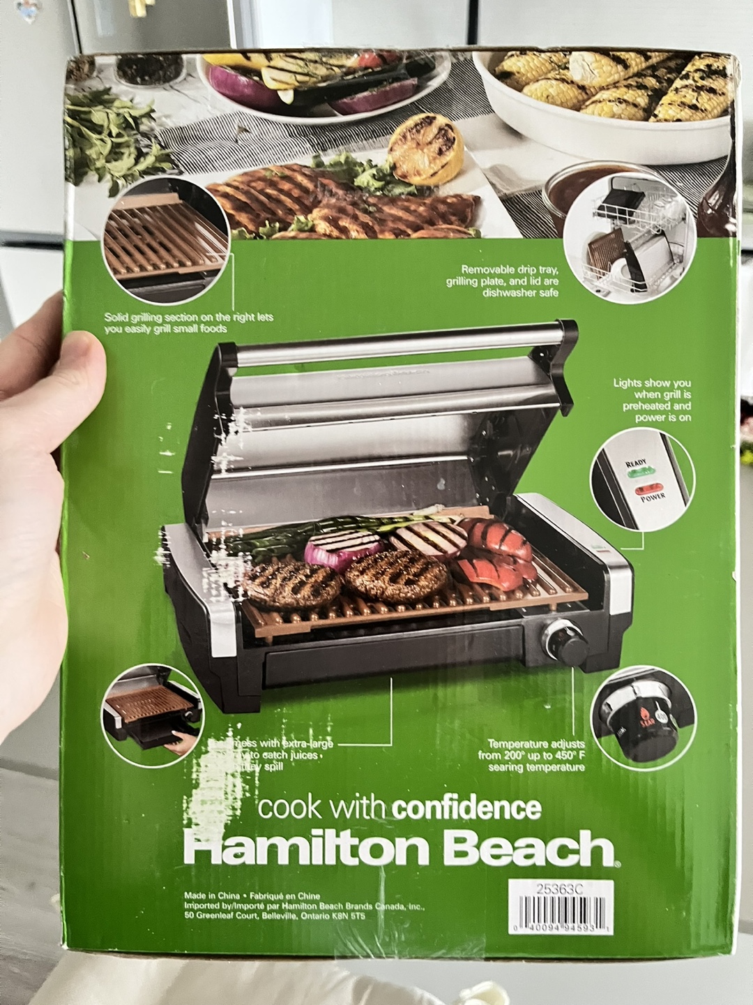 Hamilton Beach Electric Indoor Grill - photo 3