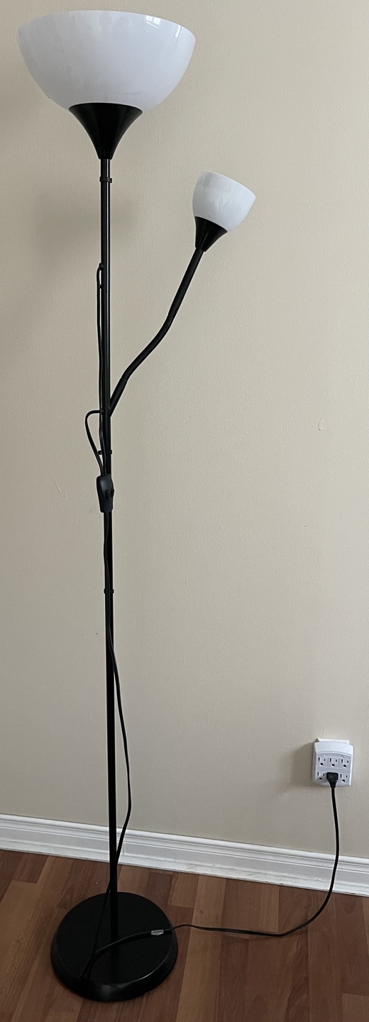 IKEA Black Floor Lamp