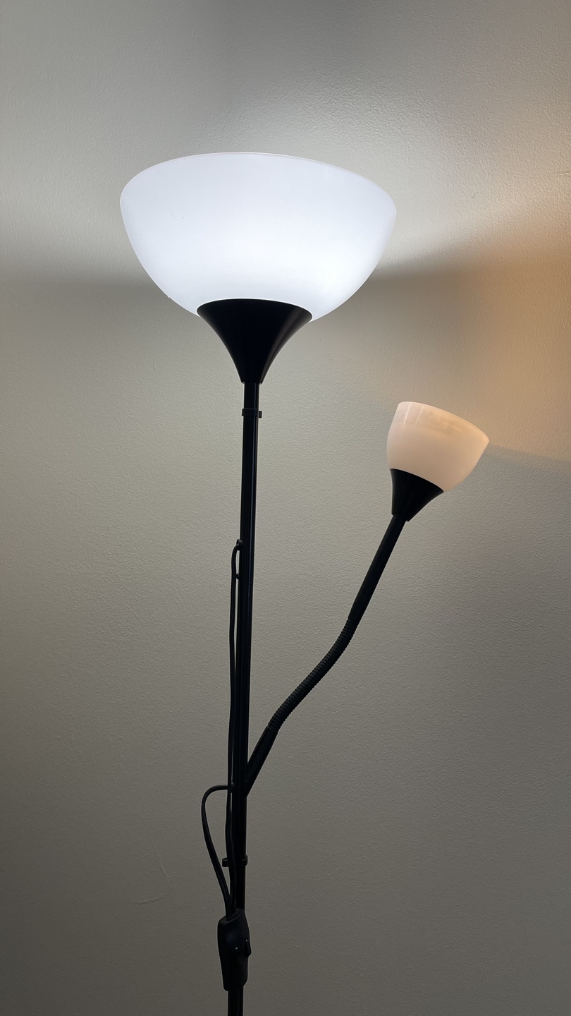 IKEA Black Floor Lamp - photo 2