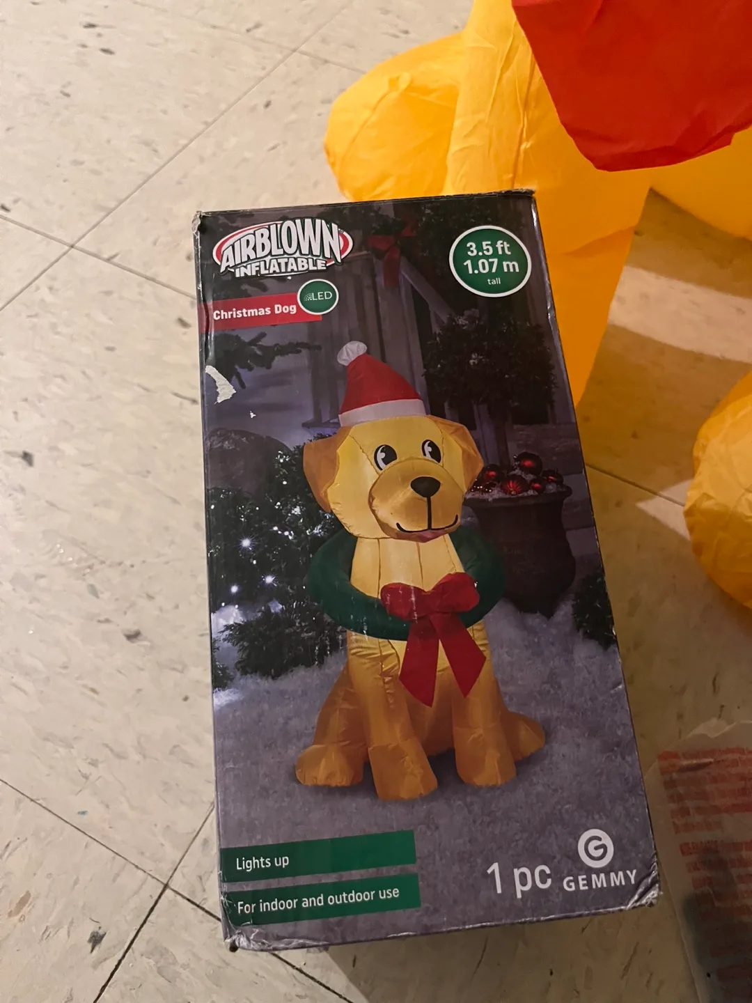 Airblown Inflatable Christmas Dog image indicator(2)