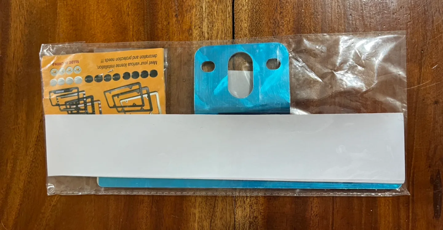 License Plate Installation image indicator(2)