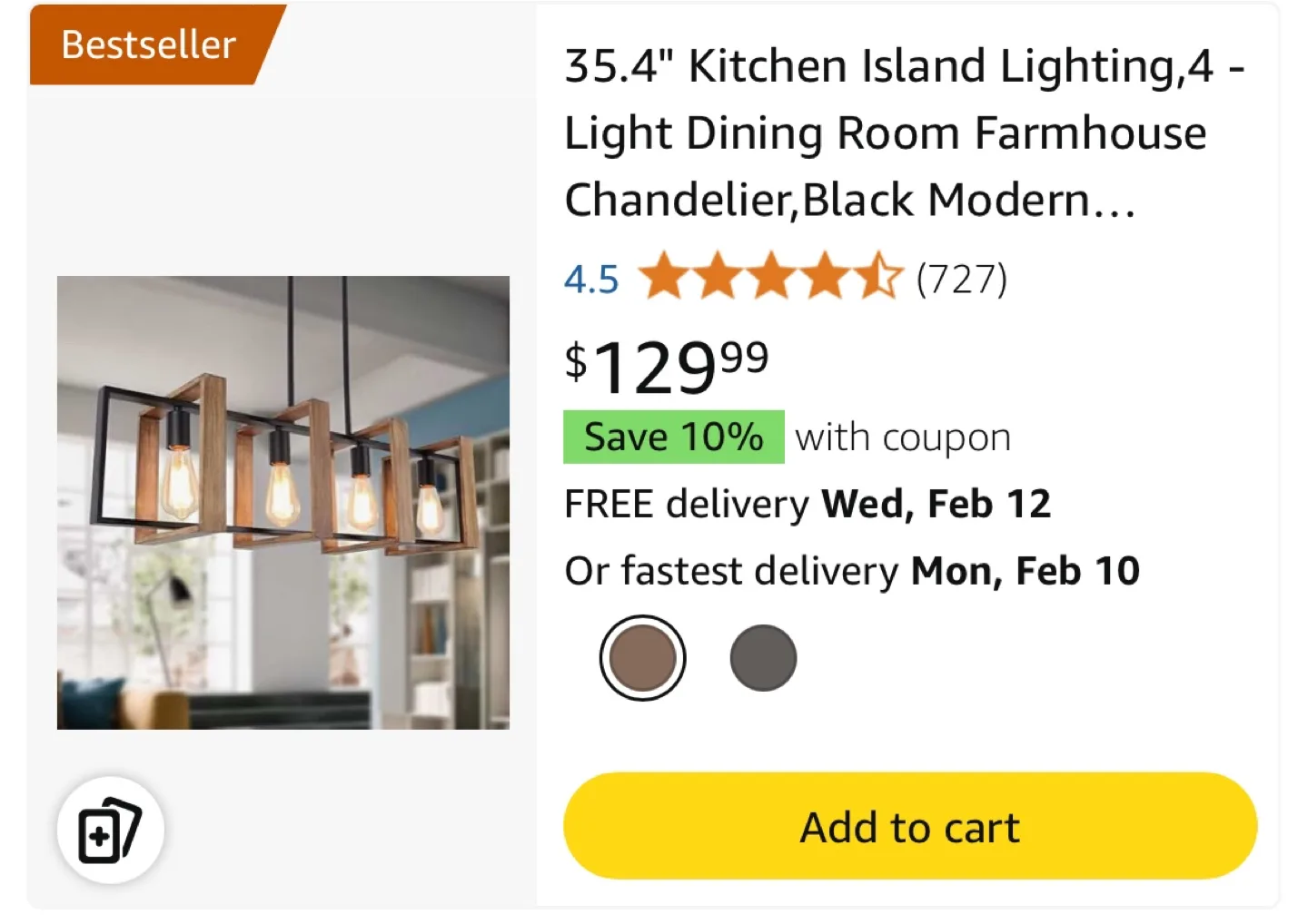Kitchen Island Light Fixture image indicator(2)