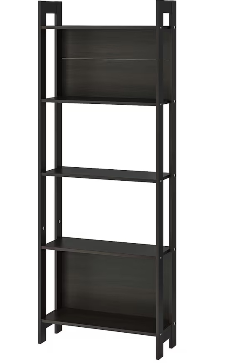 IKEA HEMNES 4-shelf bookcase - Black-brown - photo 2