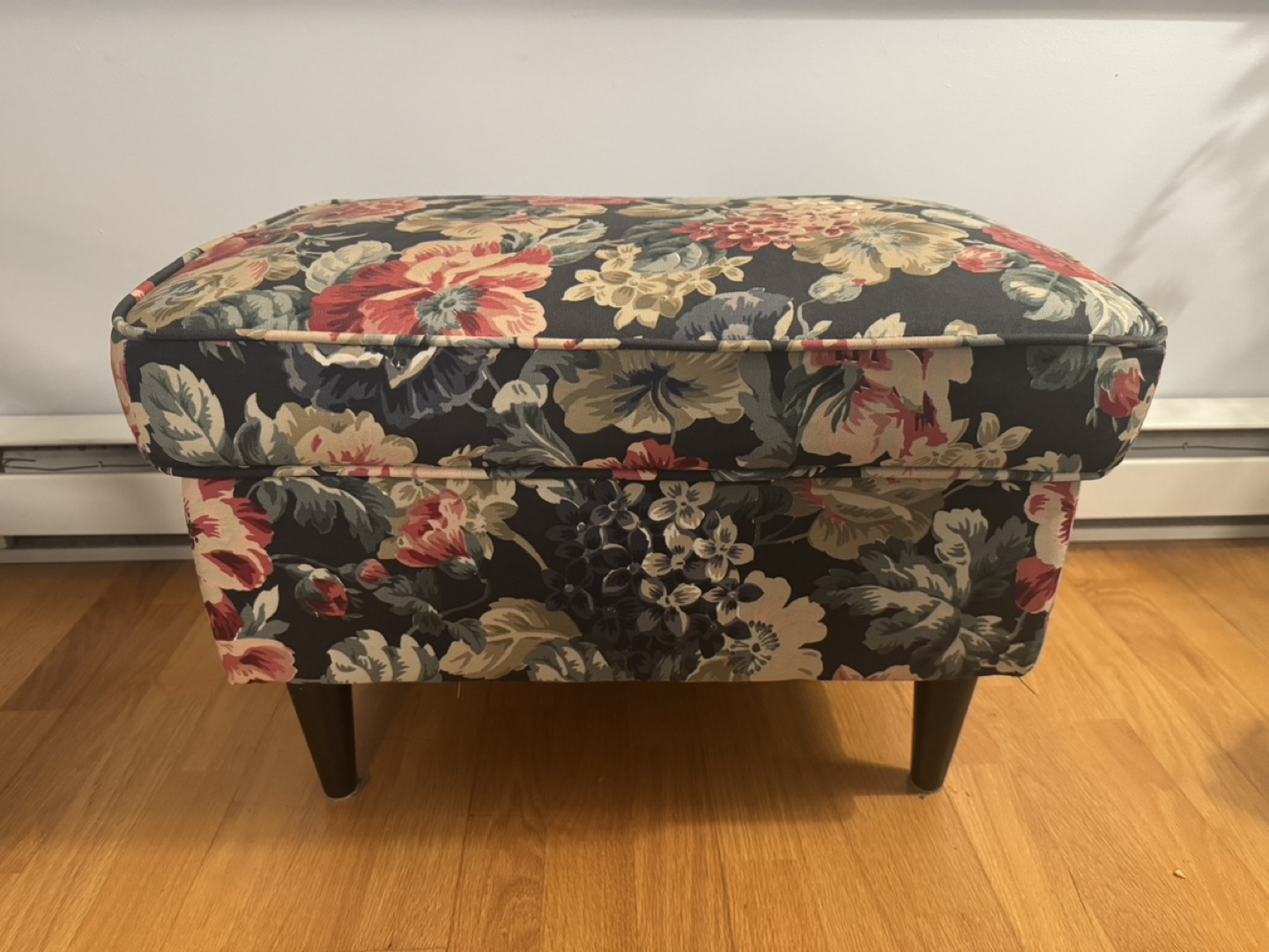 IKEA STRANDMON footstool