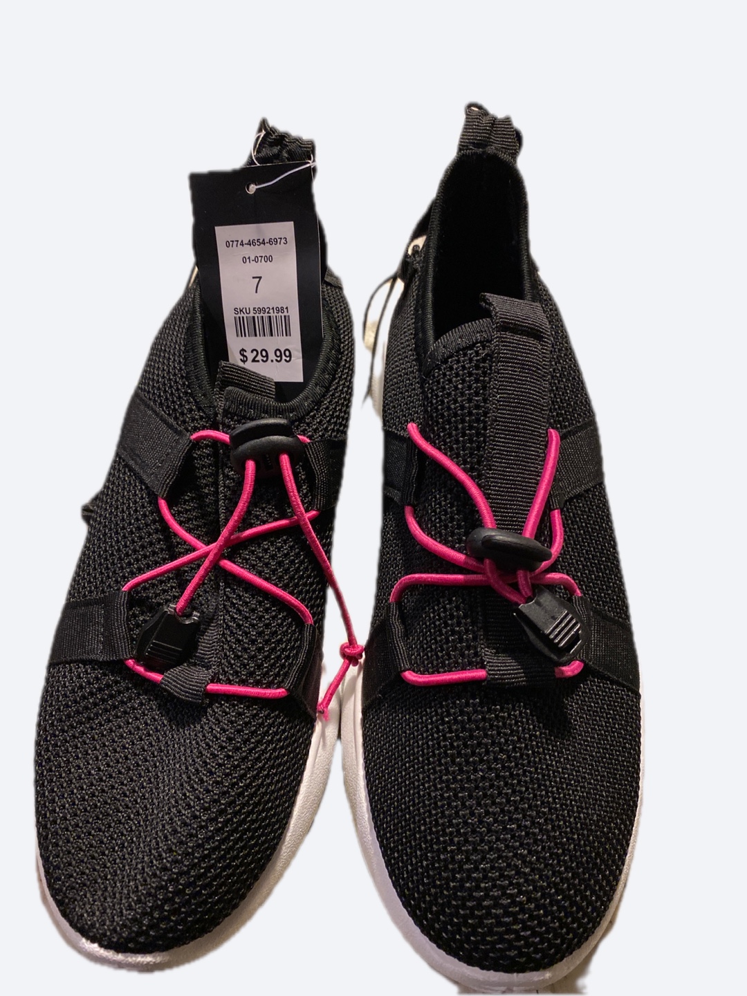 Graymello Women's Black Slip-on Sneakers - Size 7