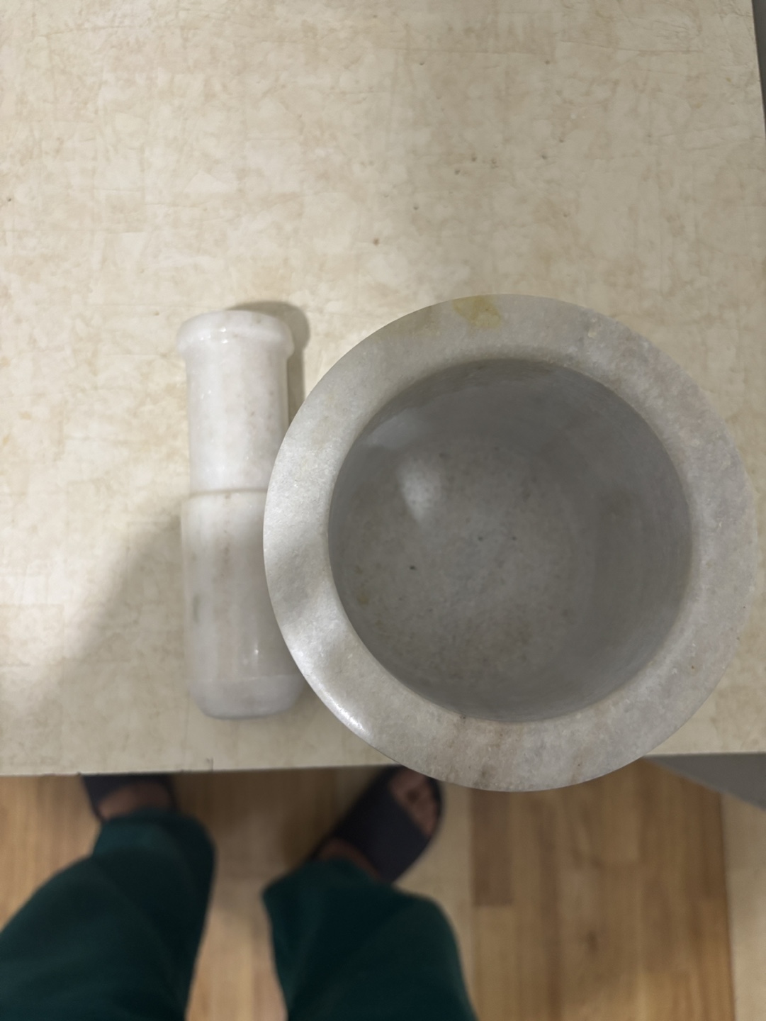 Marble Mortar and Pestle Set - photo 2