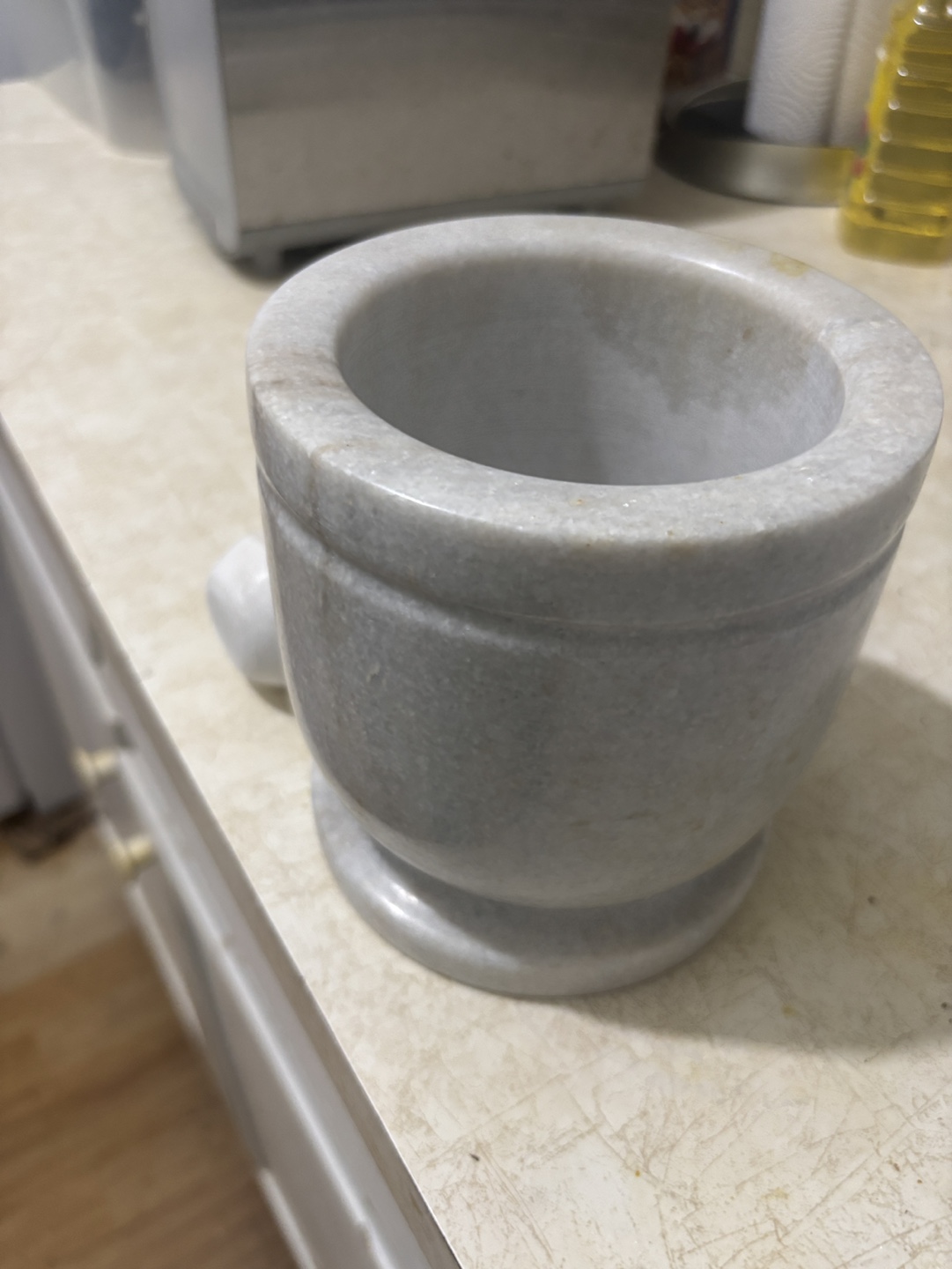 Marble Mortar and Pestle Set - photo 3