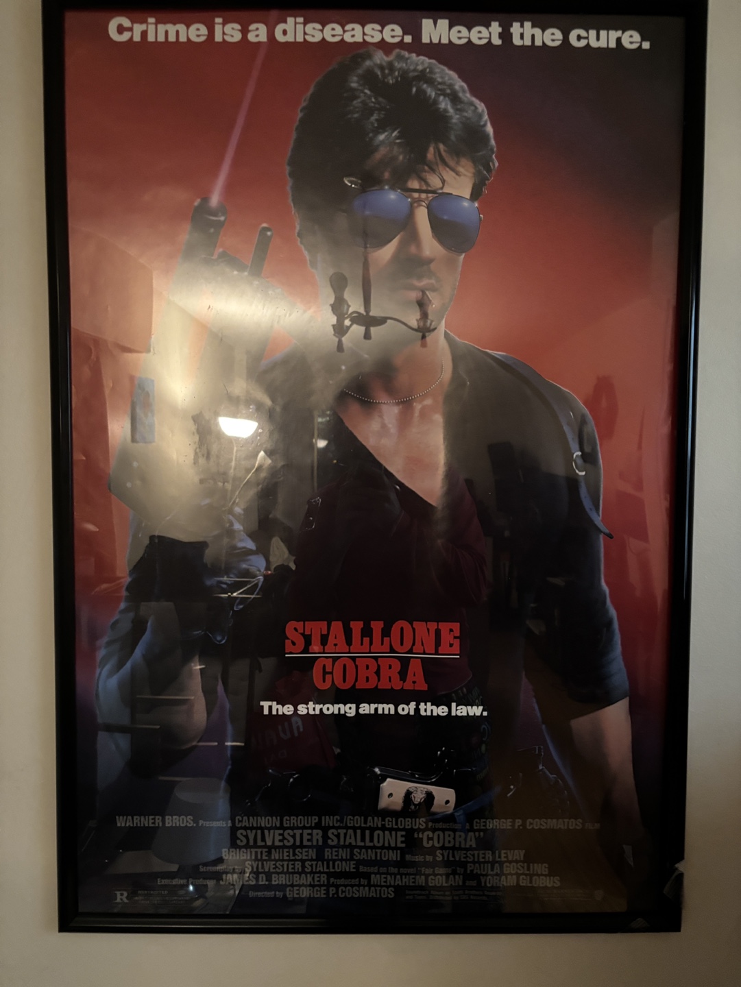 Cobra and Pulp Fiction Movie Posters