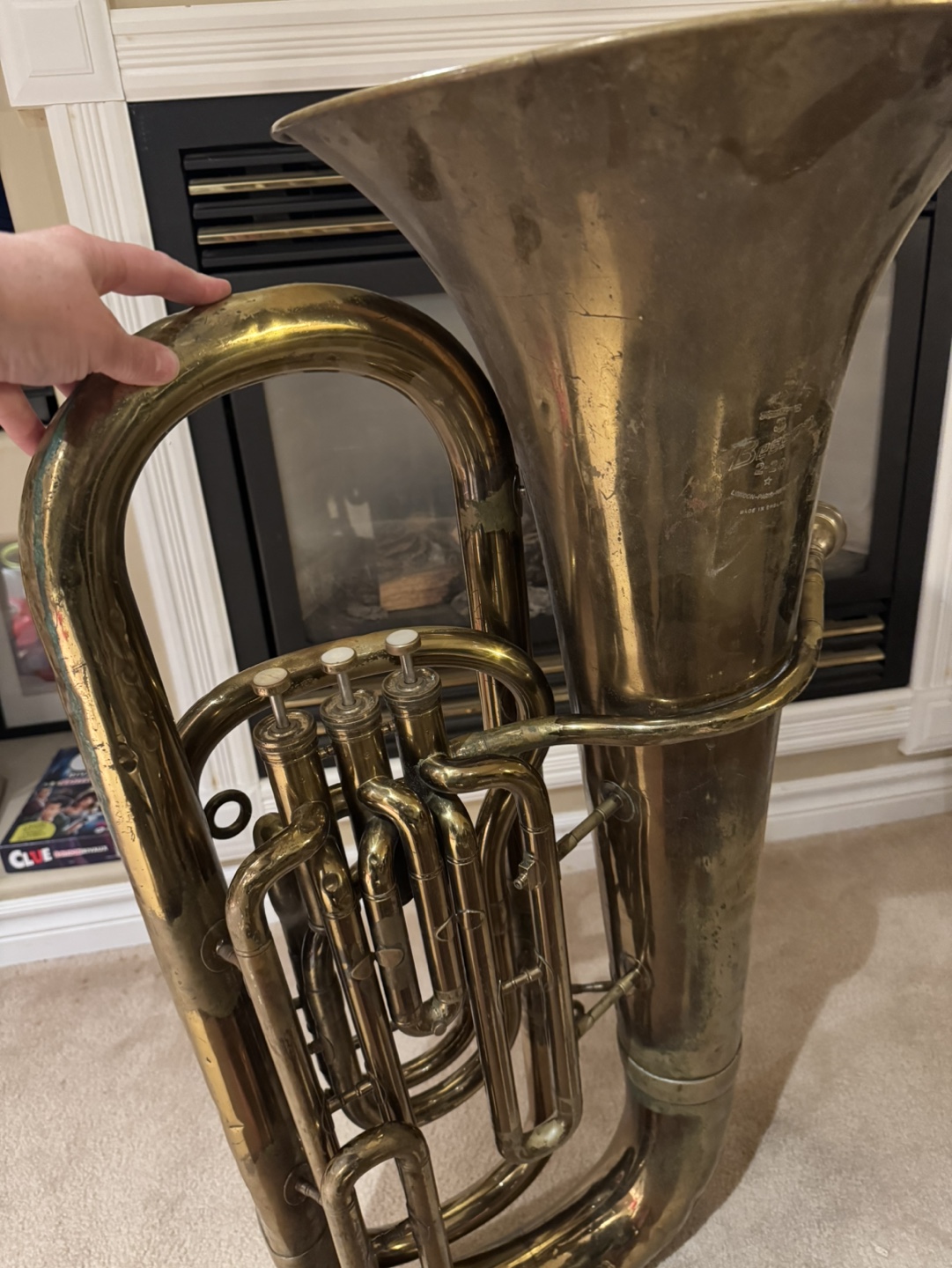 Vintage Besson 2-20 Eb Tuba - photo 2