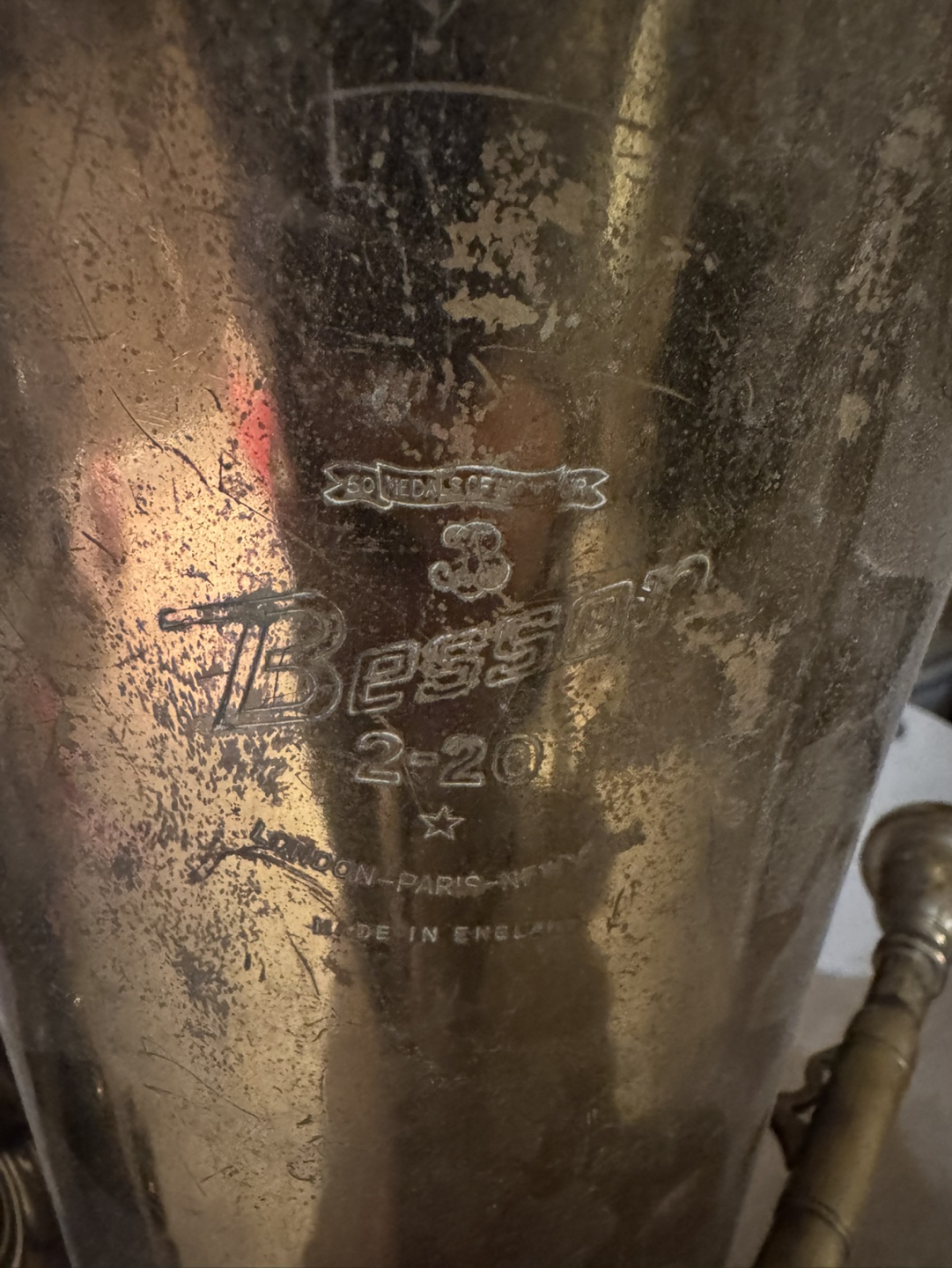 Vintage Besson 2-20 Eb Tuba - photo 3