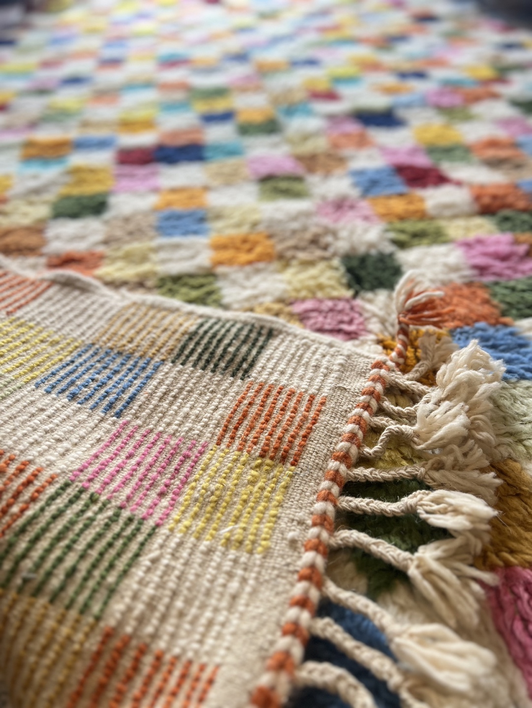 Colorful Handmade Moroccan Rug - photo 3