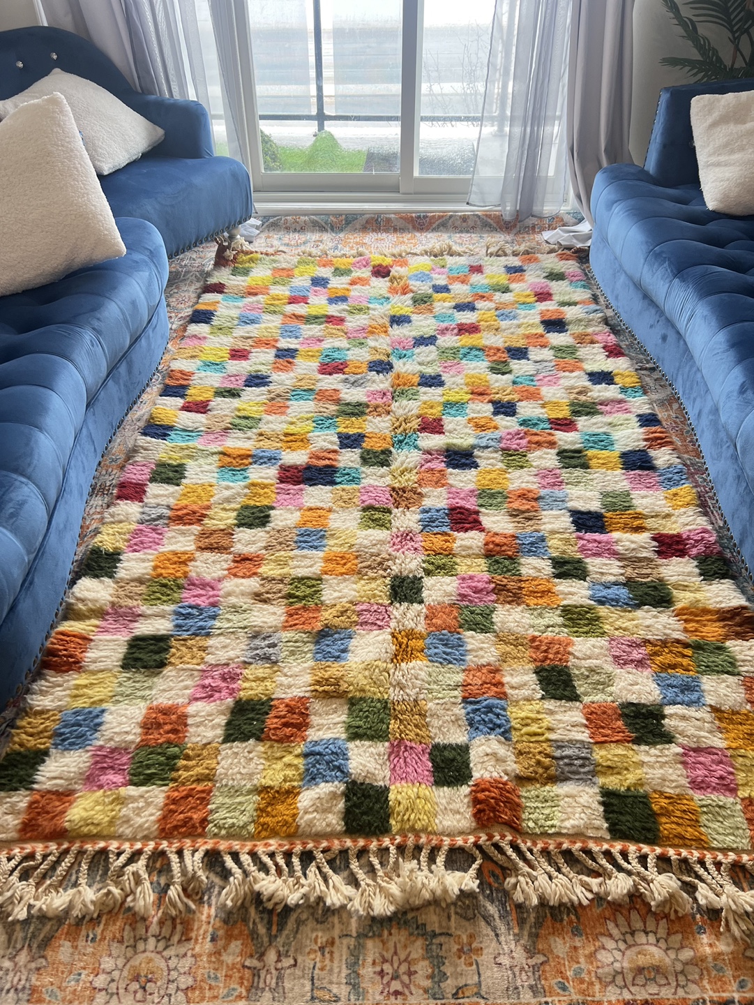Colorful Handmade Moroccan Rug - photo 2