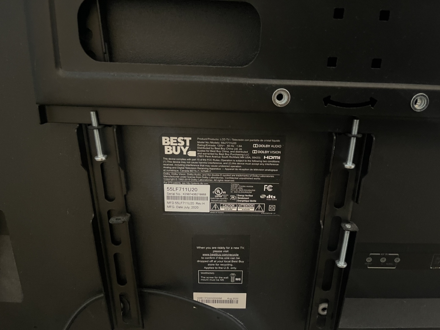 55" Toshiba Smart TV - photo 3