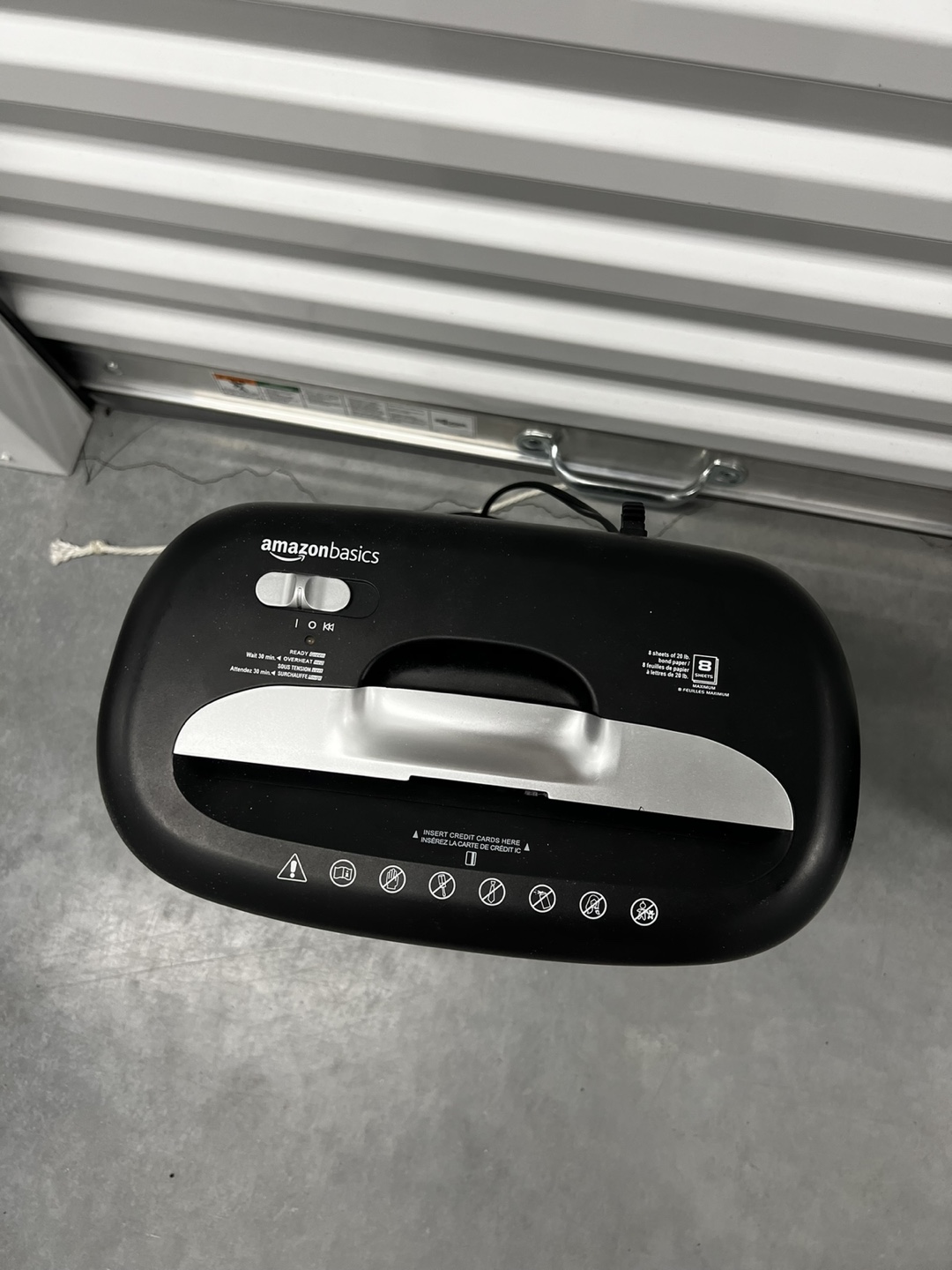 AmazonBasics Paper Shredder