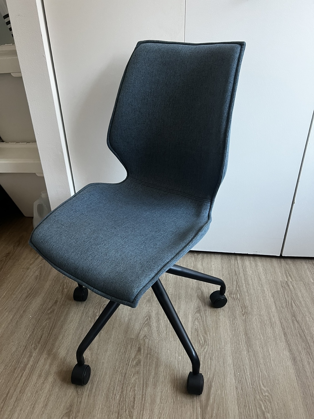 Blue Swivel Office Chair
